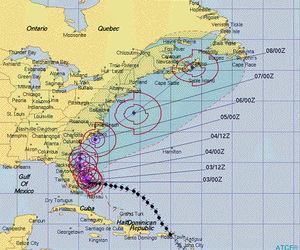 Navy cyclone tracker for hurricane dorian